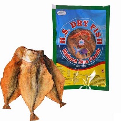 H.S Dry Fish Dry Mackeral Fish (Ayla) 500g Supreme 500 g  (Pack of 1)