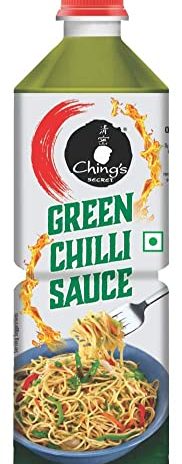 Chings Secret Green Chilli Sauce, 680 g Bottl