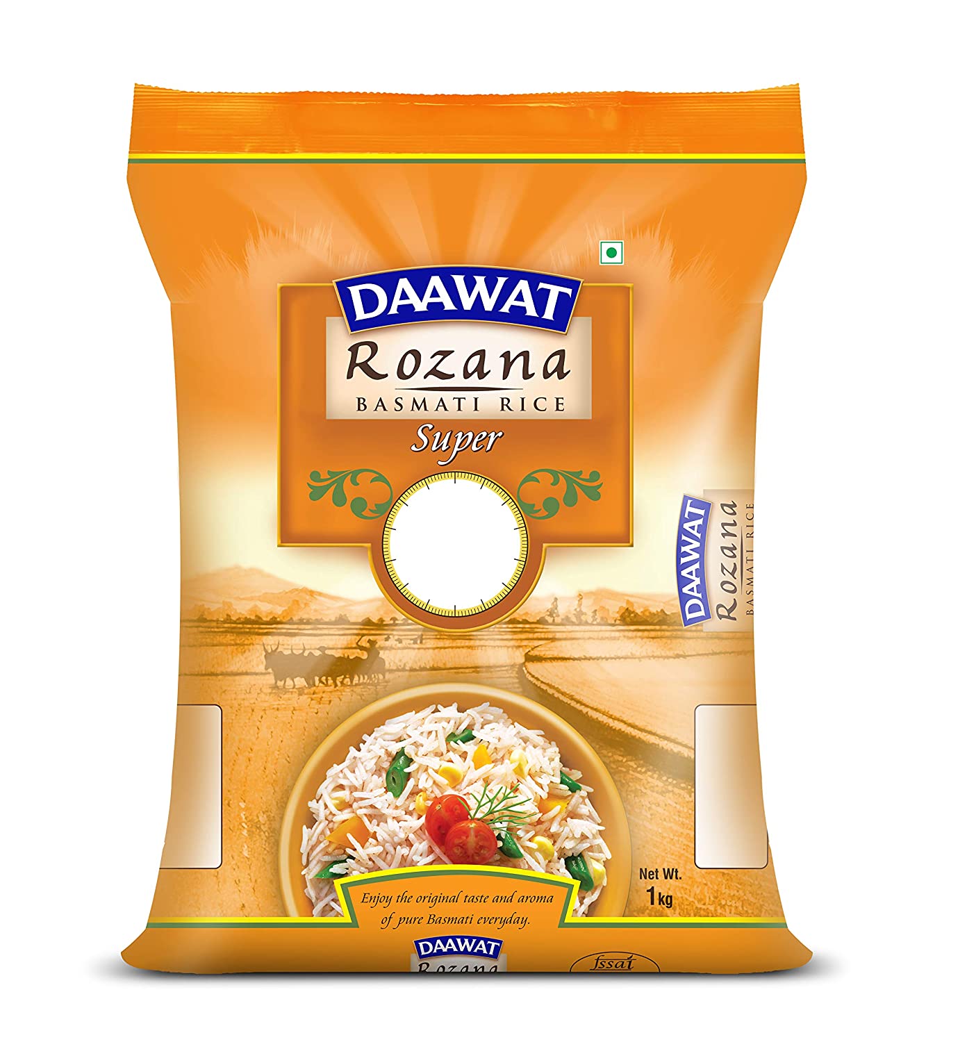 Daawat Basmati Rice Rozana Super 1kg Bisarga Online Supermarket 