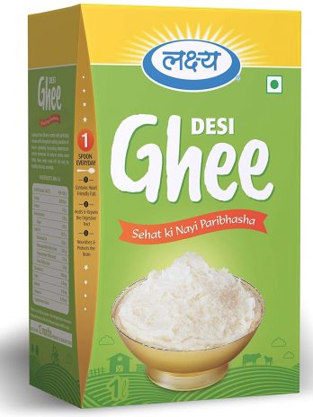 LAKSHYA 100% Pure Desi Ghee Clarified Butter 1LTR