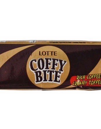 Lotte Coffy Bite Rich Coffee Creamy Toffee 25GM (Pack of 30) 150/-