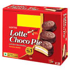 Lotte Soft Buscuits with Choco Covered, 504 g 778/-
