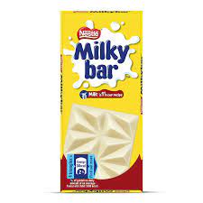 Nestle MILKYBAR Creamy White Chocolate Tablet Bar, 54 X 12.5 g 540/-