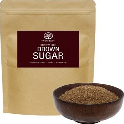 organic forest Country Side Brown Sugar , Mineral Rich – Raw – Luscious Sugar  (1 kg)
