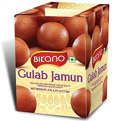 Bikano by Bikanervala – Gulab Jamun, 2.2lbs (1kg)