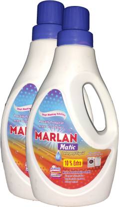 Marlan Matic Detergent Liquid Pack of 2 (500 ml + 500 ml) Fresh Liquid Detergent (2 x 500 ml) – Bisarga Online Supermarket India