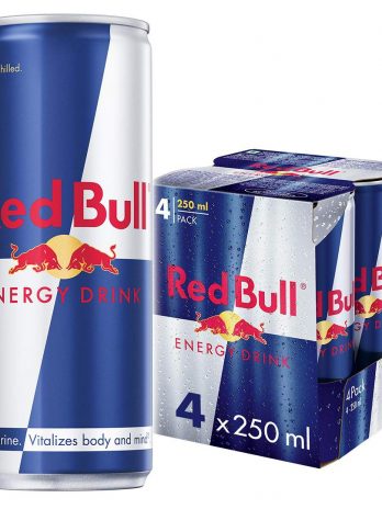 Red Bull Energy Drink, 250 ml (4 Pack)