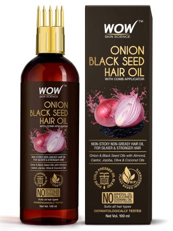 WOW Hair Oil – Bisarga Online Supermarket India – Skin Science Onion Black Seed Hair Oil