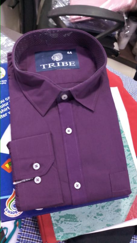Purple shirt