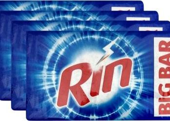 Rin Detergent Bar (1000 g, Pack of 4) – Bisarga Online Supermarket India